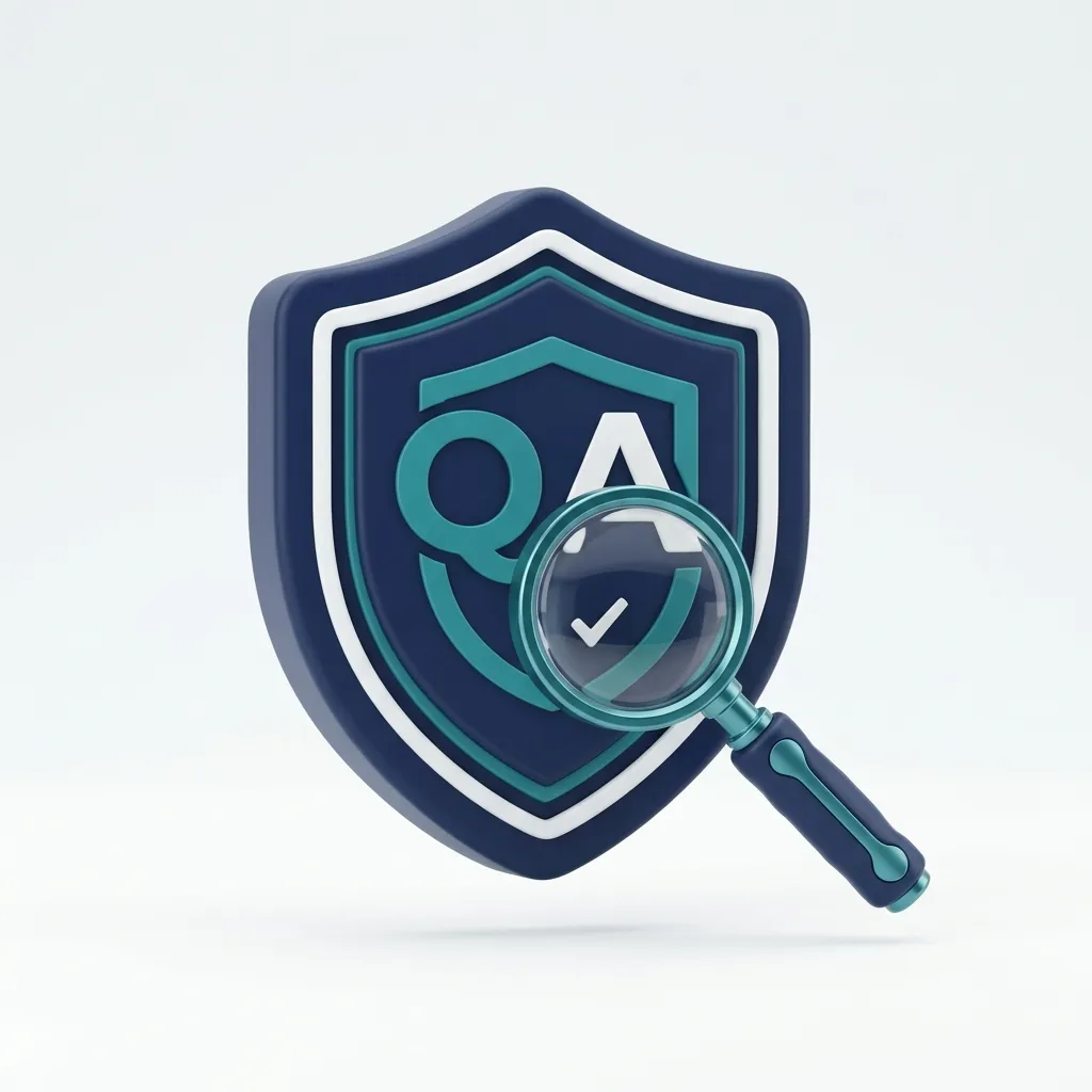 QA shield icon